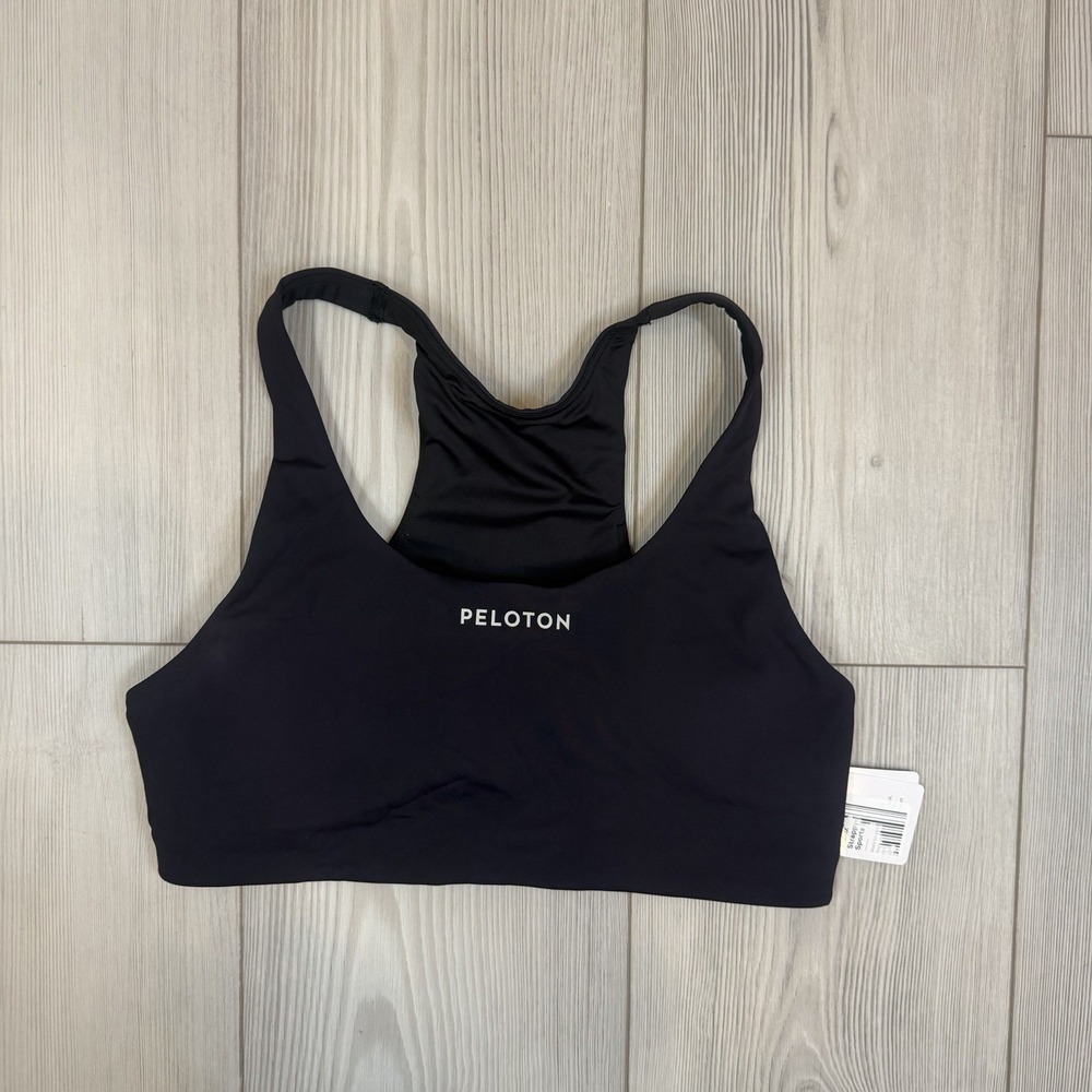 NWT Lululemon X Peloton XS Nulux Strappy-back Sports Bra, NGTM Nightmoth